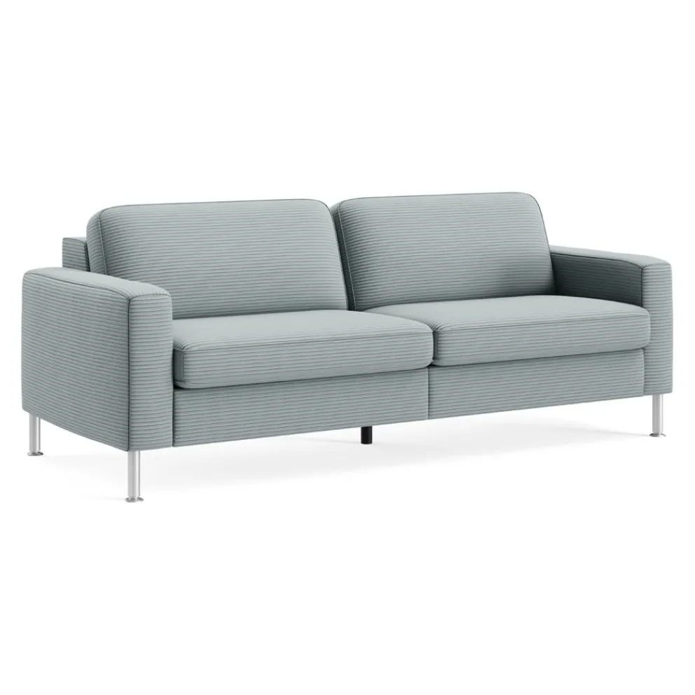 Johann Jakob Einzelsofa Classics Cord light blue Online