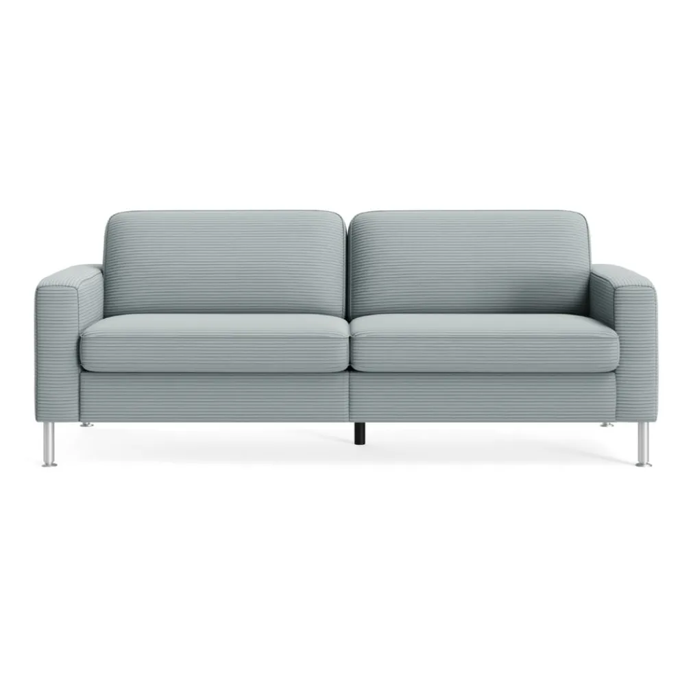 Johann Jakob Einzelsofa Classics Cord light blue Online