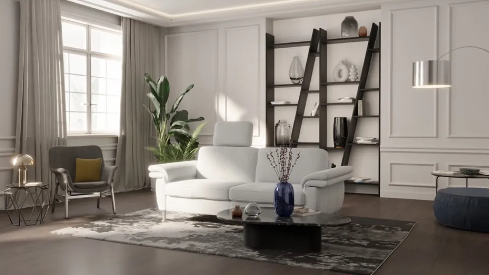 Johann Jakob Einzelsofa Classics Plus Kat. 6, Mono l.grey Clearance