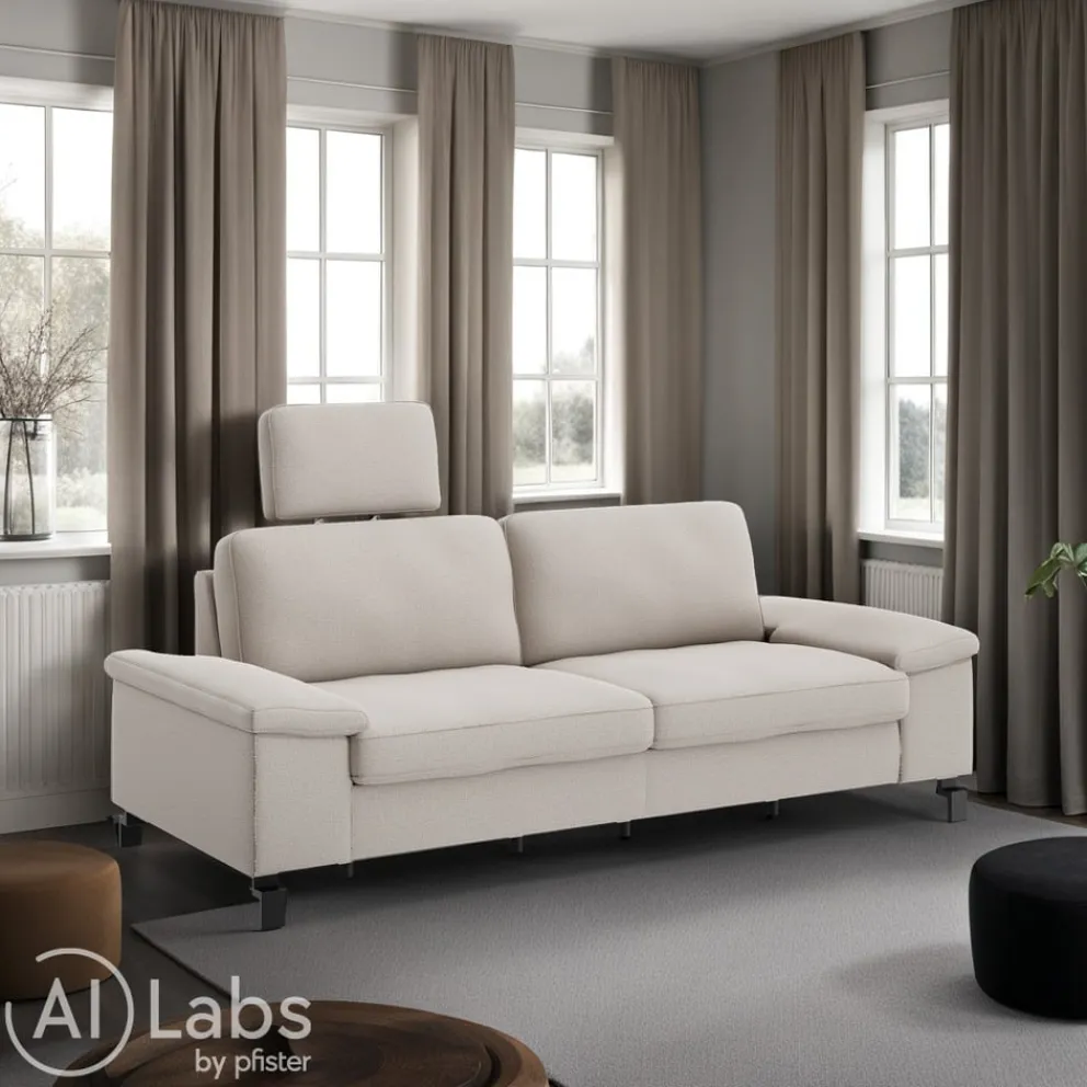 Johann Jakob Einzelsofa Classics Plus Kat. 6, Mono taupe Clearance