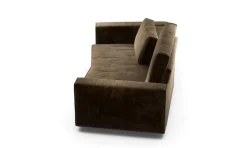 sensoo Einzelsofa CLOUDY1 dunkelbraun Hot