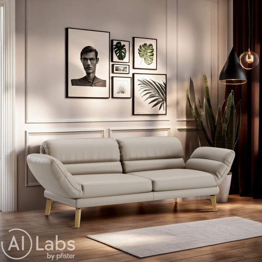 Dieter Knoll Einzelsofa Cosio Kat. D, Life Line bisquit Sale