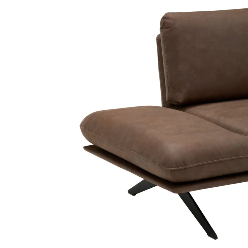 Dieter Knoll Einzelsofa Forino braun Outlet