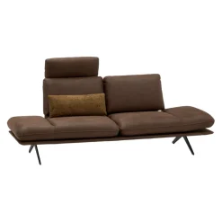 Dieter Knoll Einzelsofa Forino braun Outlet