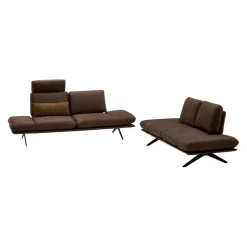 Dieter Knoll Einzelsofa Forino braun Discount