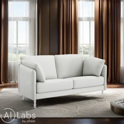 INTERTIME Einzelsofa I-Cielo Rancho weiss L0701A Clearance