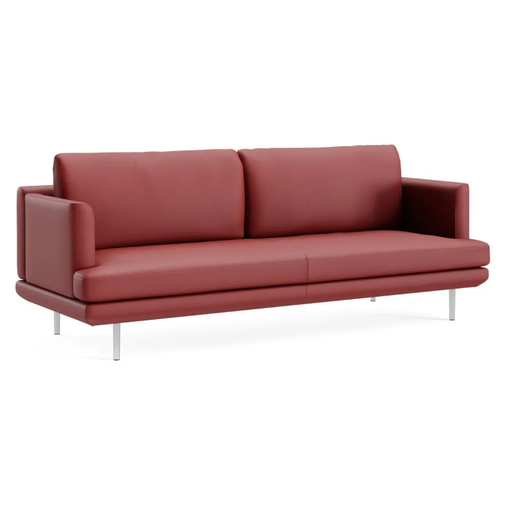INTERTIME Einzelsofa I-Liv Santana karmin L3346S Outlet