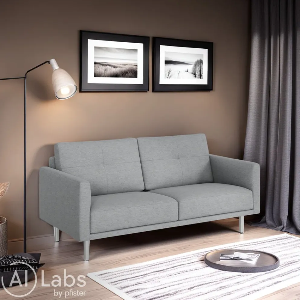 INTERTIME Einzelsofa I-Monia Kat. D, Danio hellgrau U3305D Discount