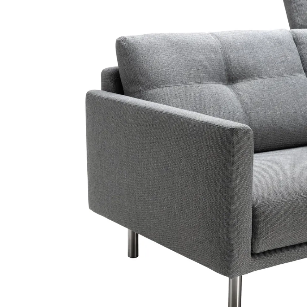 INTERTIME Einzelsofa I-Monia Kat. D, Danio hellgrau U3305D Discount