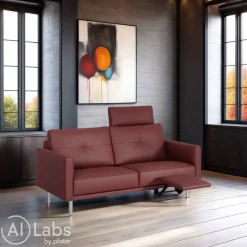 INTERTIME Einzelsofa I-Monia Rancho rosso L0744A