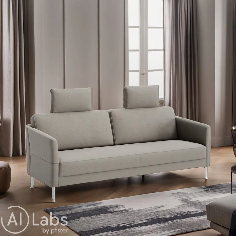 INTERTIME Einzelsofa I-Nimbus Carla greige U1203C Best