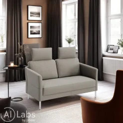 INTERTIME Einzelsofa I-Nimbus Carla greige U1203C