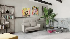 INTERTIME Einzelsofa I-Nimbus Carla greige U1203C