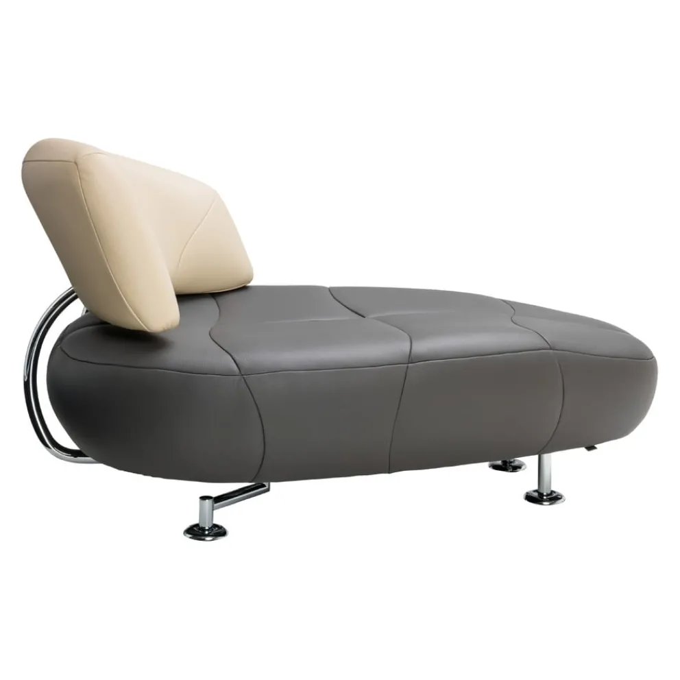 LEOLUX Einzelsofa Kikko Senso 1120 Castor, Senso 4400 Off White Best