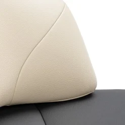 LEOLUX Einzelsofa Kikko Senso 1120 Castor, Senso 4400 Off White Best