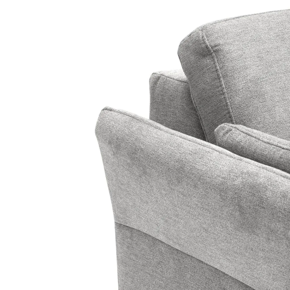 Dieter Knoll Einzelsofa Latina-S Kat. D, Charly alu Clearance