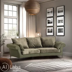 Landscape Einzelsofa Linon dunkelgrün Discount