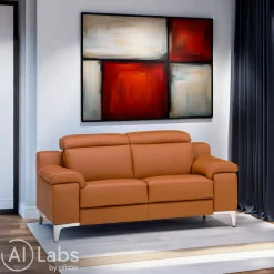 Calia Italia Einzelsofa Lipari braun Clearance