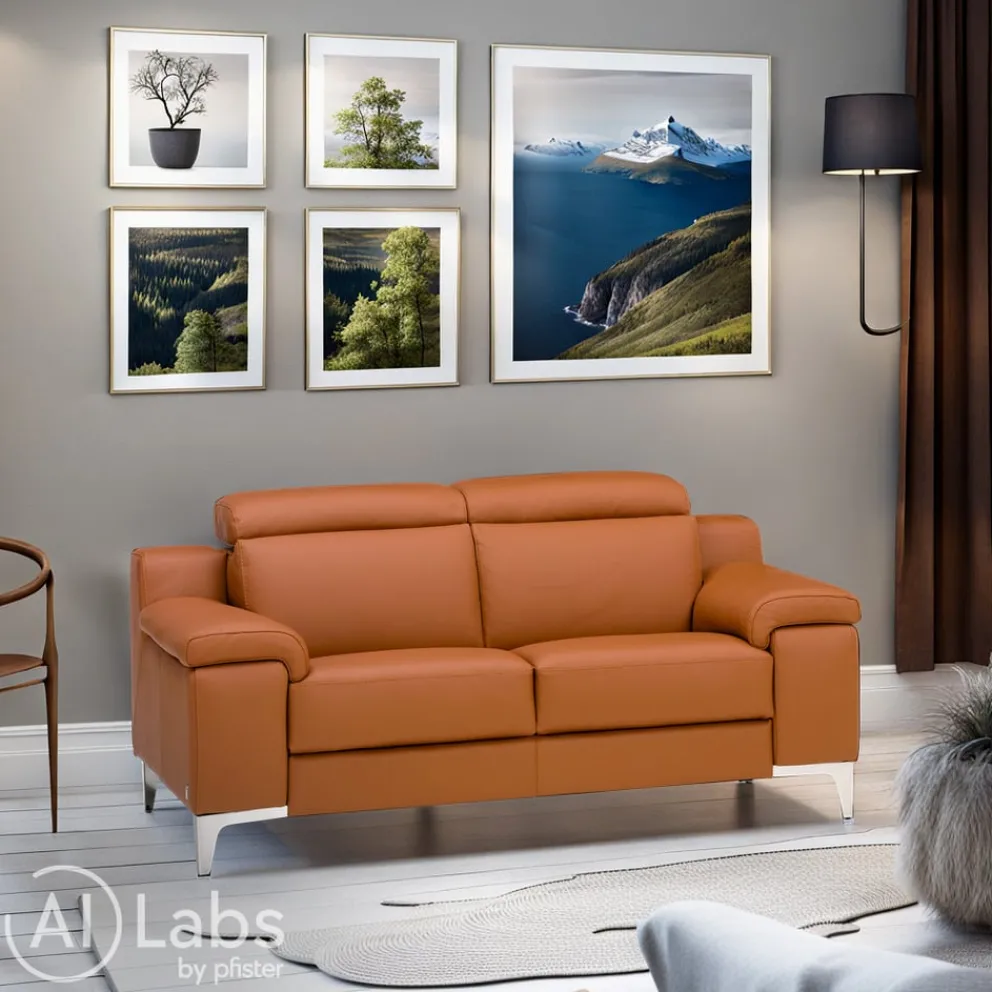 Calia Italia Einzelsofa Lipari braun Clearance