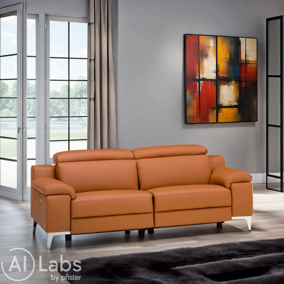 Calia Italia Einzelsofa Lipari braun Discount