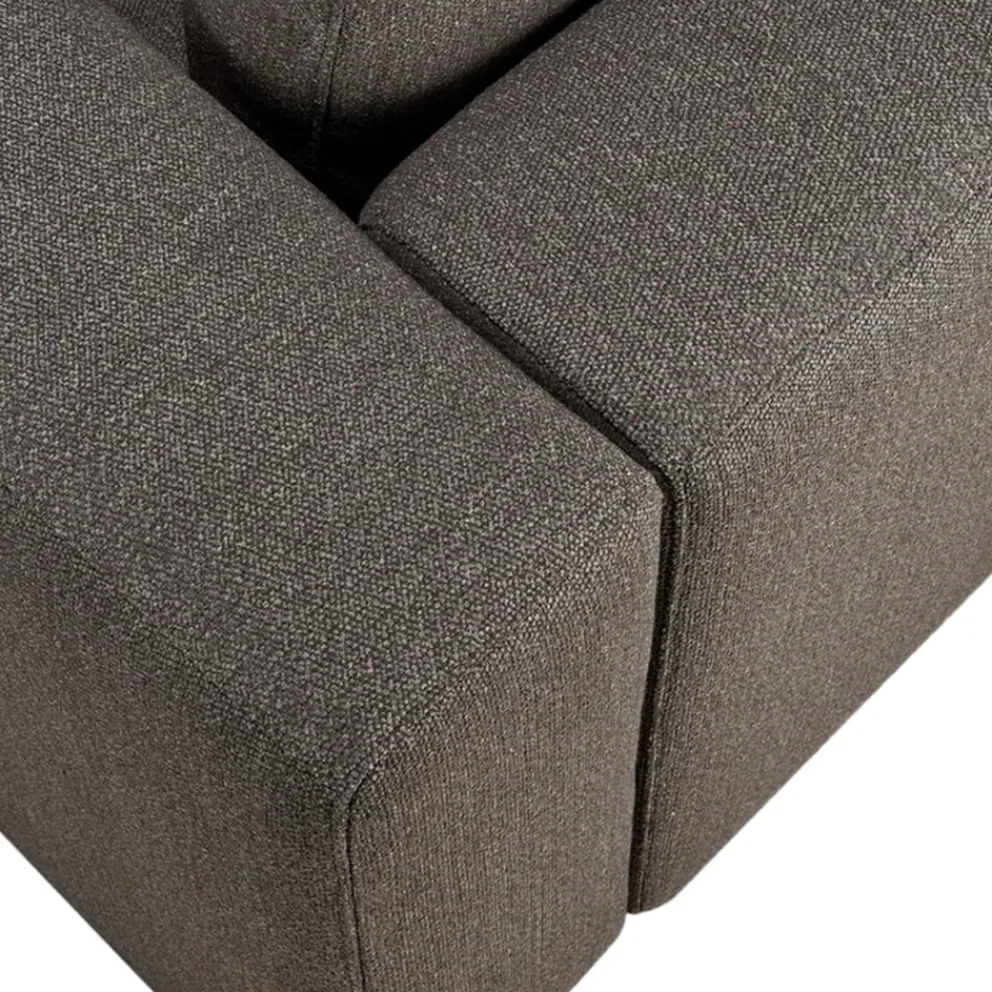 Ethnicraft Einzelsofa Mellow granitgrau New