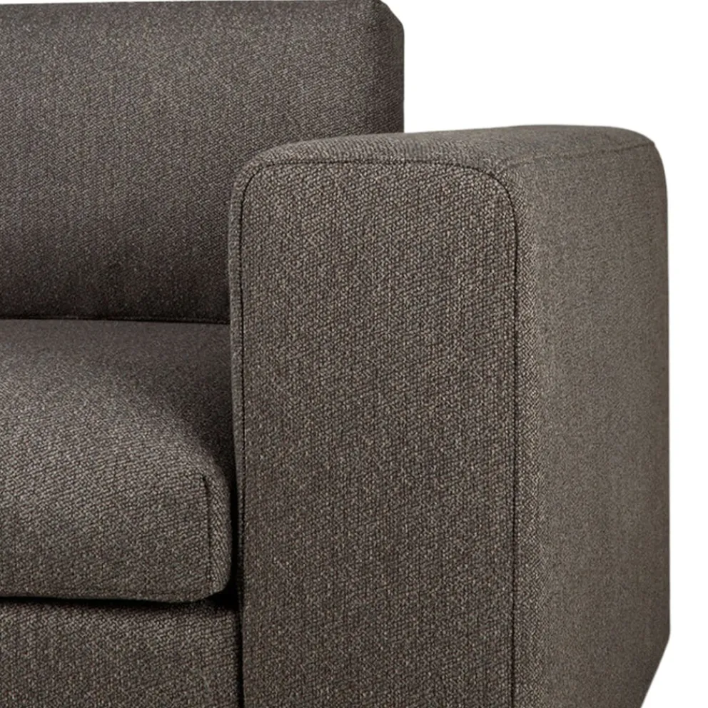 Ethnicraft Einzelsofa Mellow granitgrau New