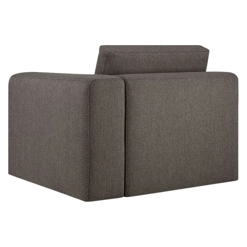 Ethnicraft Einzelsofa Mellow granitgrau New