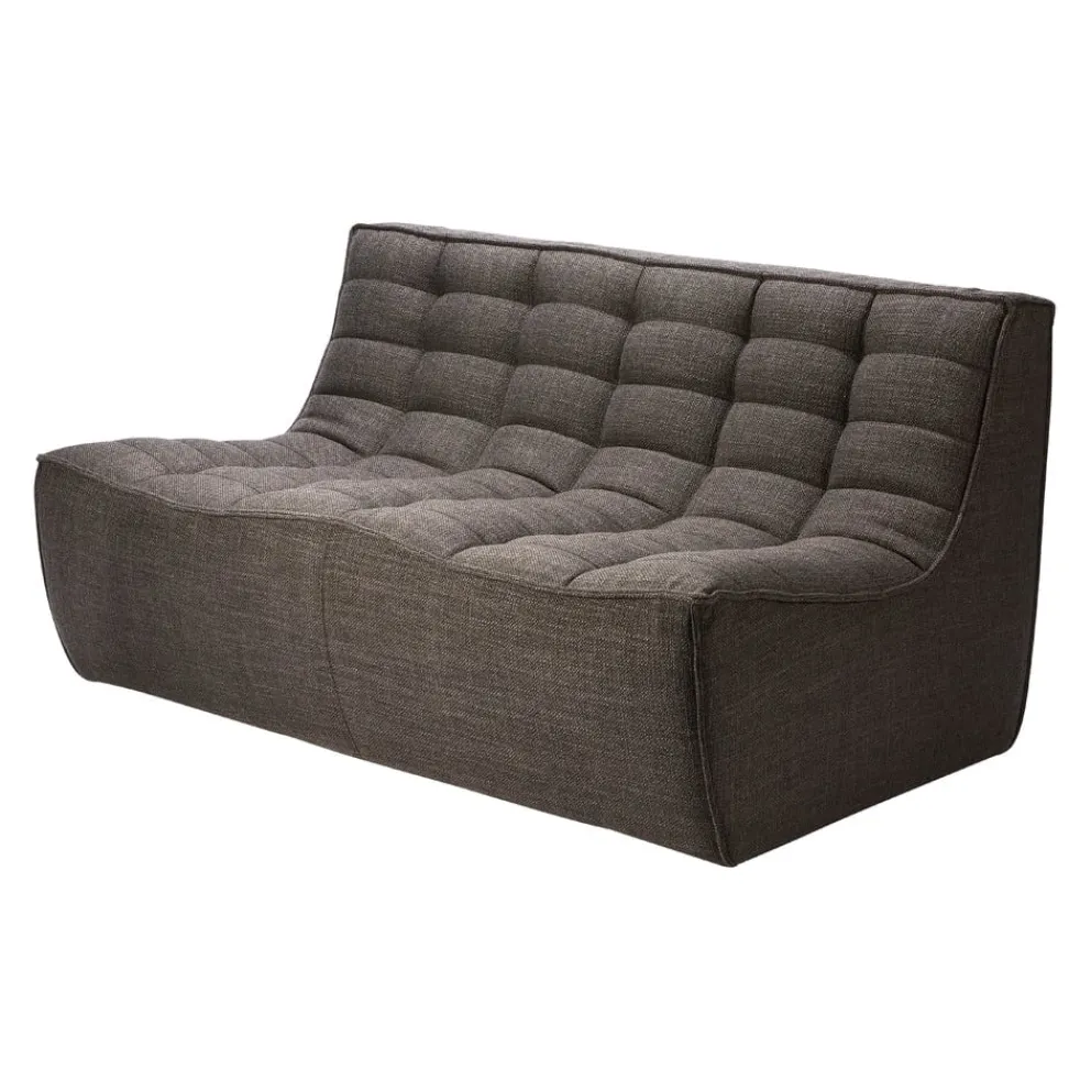 Ethnicraft Einzelsofa N701 dunkelgrau Hot