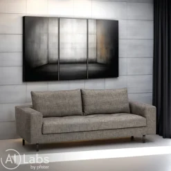 Edition Einzelsofa Nero anthrazit Discount