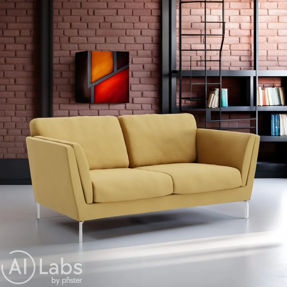 Johann Jakob Einzelsofa Nova Atropa mustard 04 Clearance