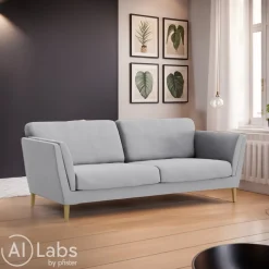Johann Jakob Einzelsofa Nova Kat. 2, Elyot 13 Grey-Beige Clearance