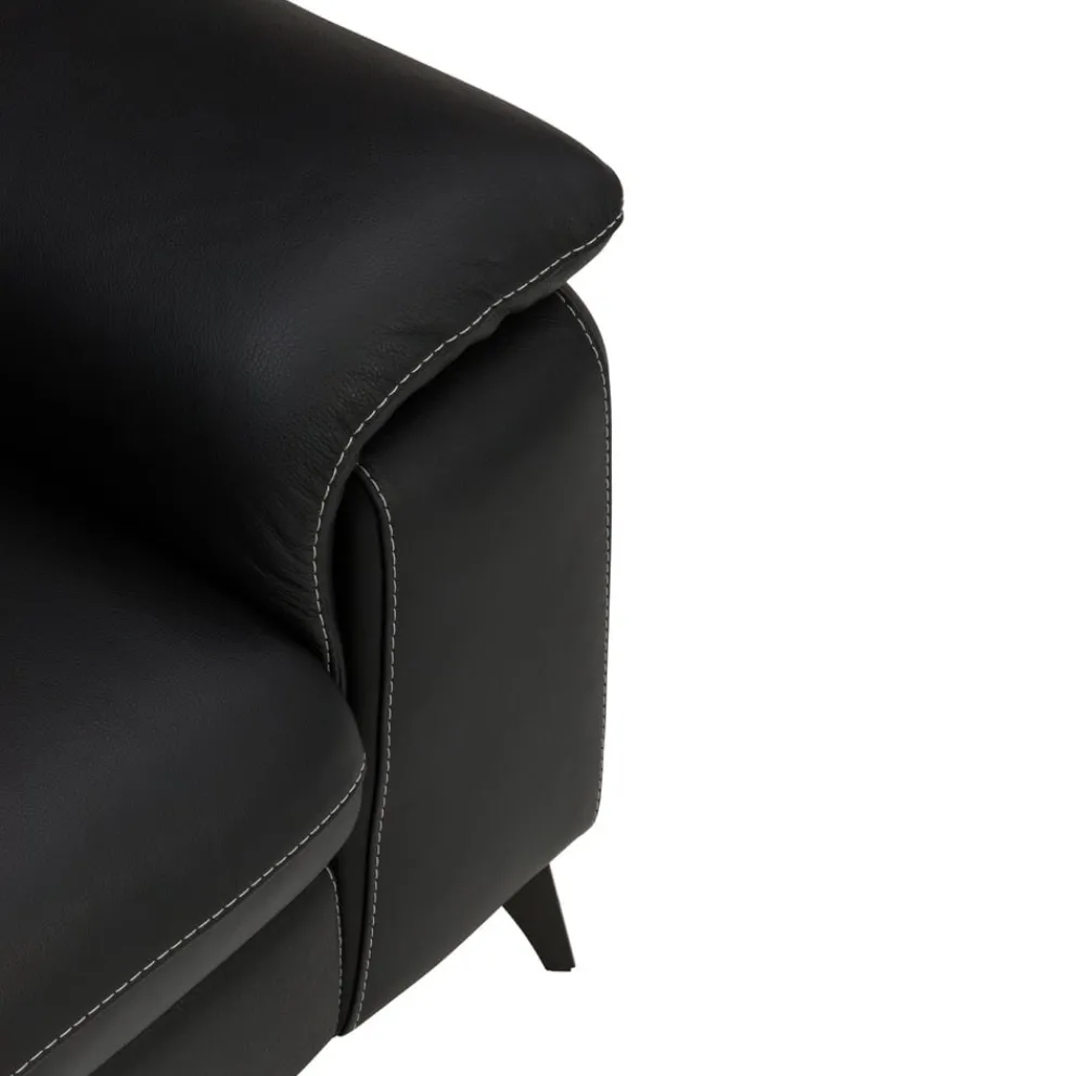 Calia Italia Einzelsofa Panarea Kat. 15, Suave 1500 nero Outlet