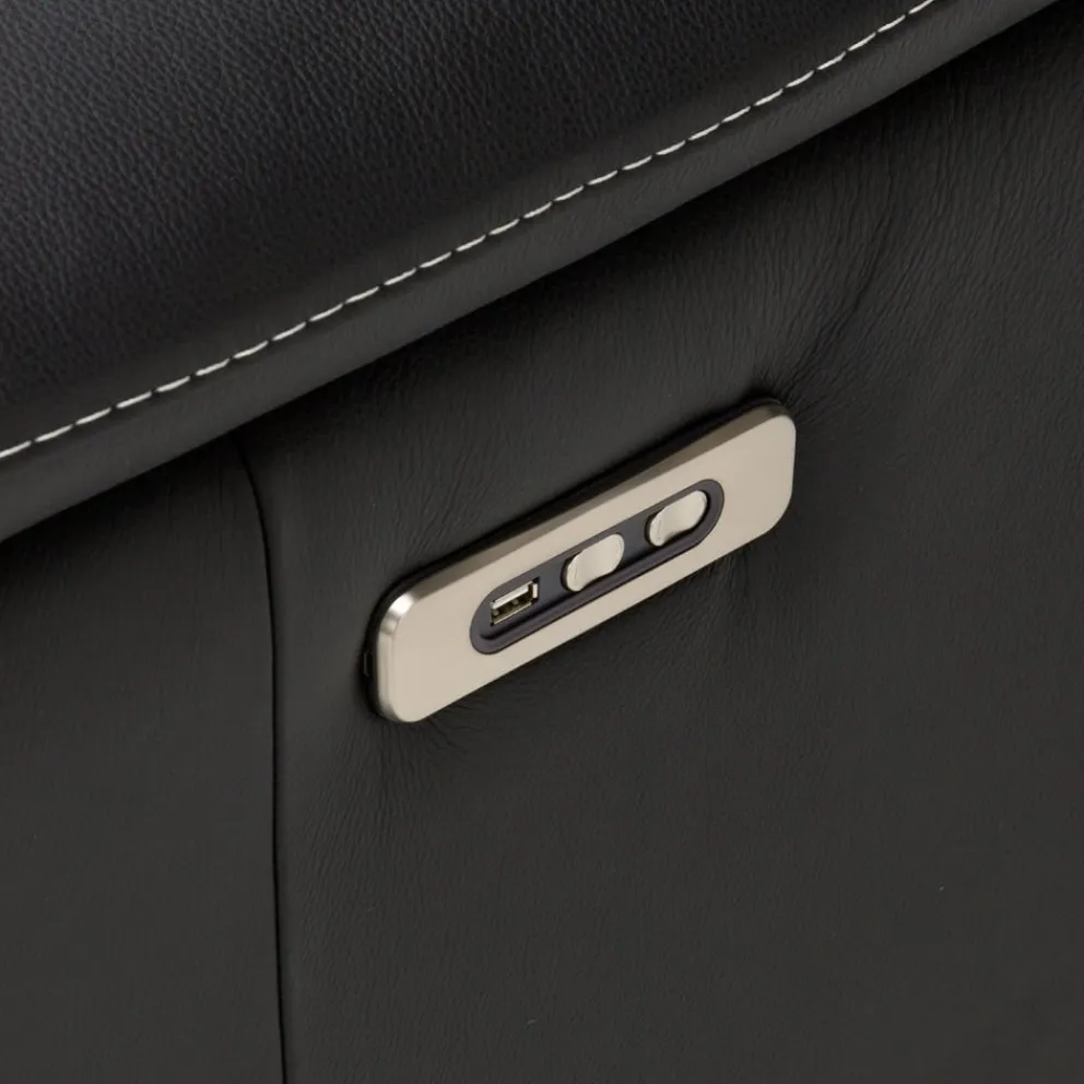 Calia Italia Einzelsofa Panarea Kat. 15, Suave 1500 nero Outlet