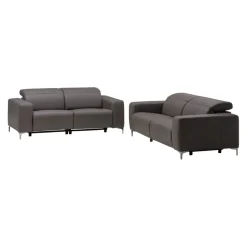 Pure Home Lifestyle Einzelsofa Pure 902 Exklusiv grau Clearance