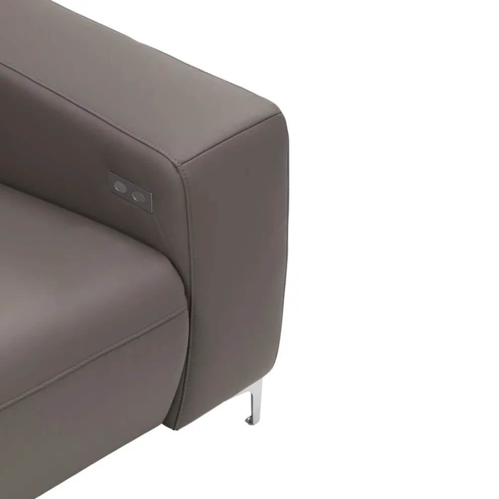 Pure Home Lifestyle Einzelsofa Pure 902 Exklusiv grau Clearance