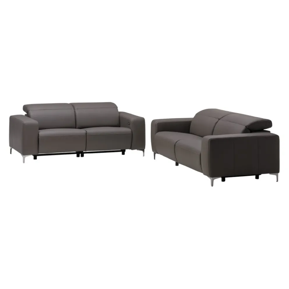 Pure Home Lifestyle Einzelsofa Pure 902 Exklusiv grau Clearance