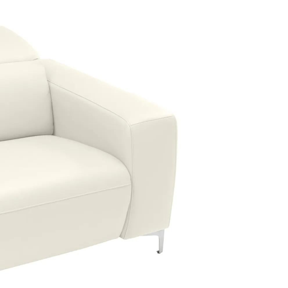 Pure Home Lifestyle Einzelsofa Pure 902 Exklusiv Kat. B, Bronco white Hot