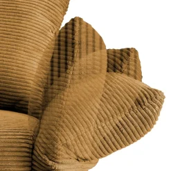 Livetastic Einzelsofa Vanilla gold Clearance