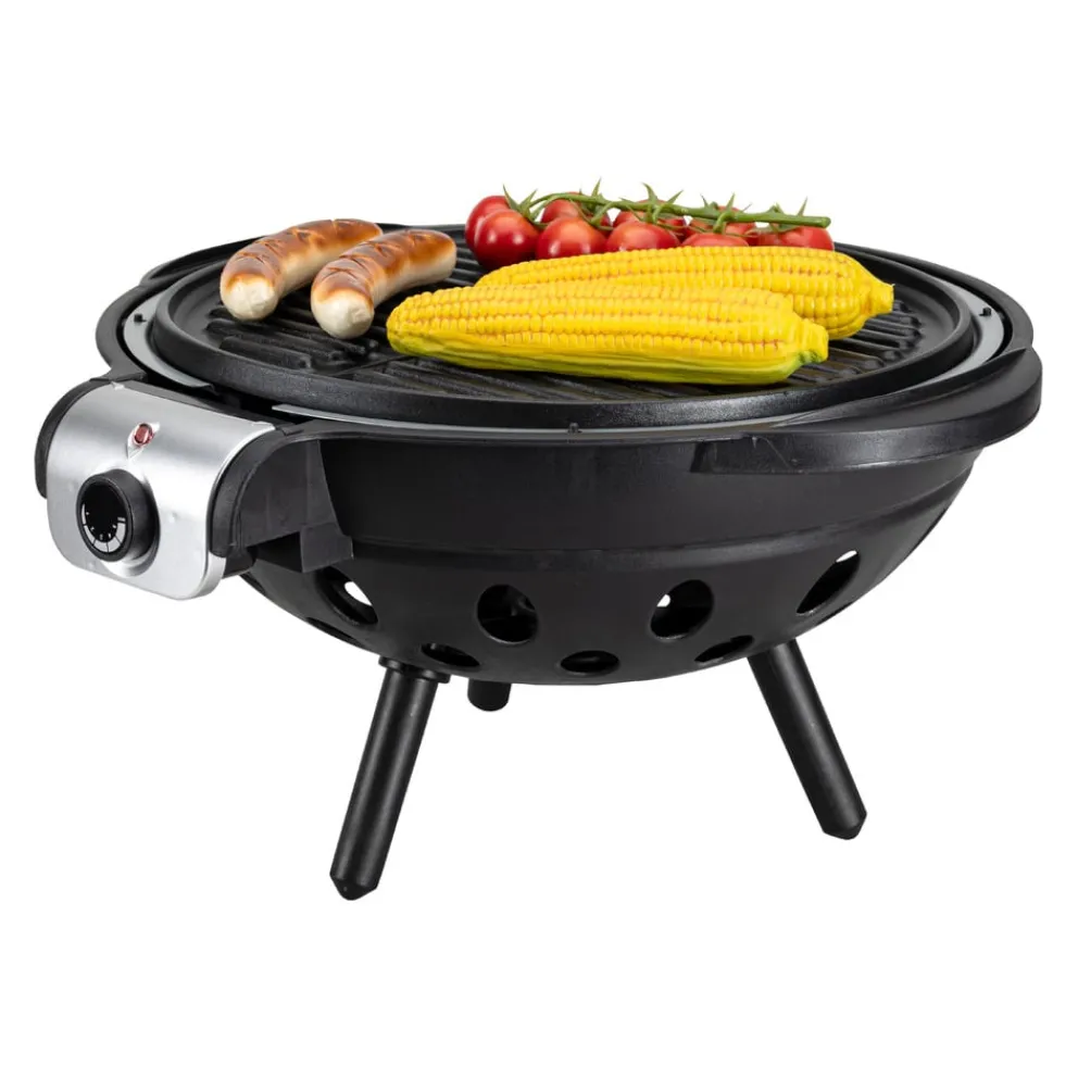 Nouvel Elektrogrill Big Globe schwarz Discount
