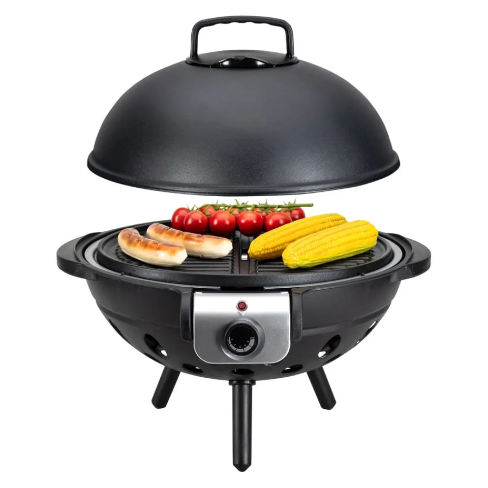 Nouvel Elektrogrill Big Globe schwarz Discount