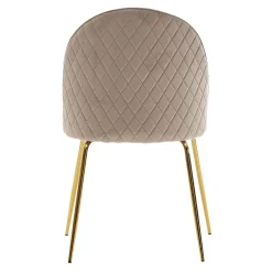 MID.YOU Essstuhl Samt beige Hot