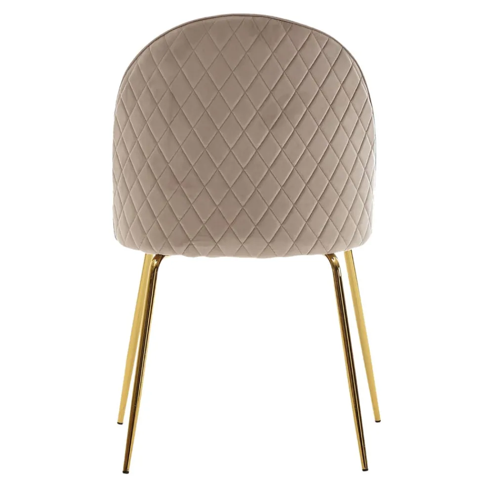 MID.YOU Essstuhl Samt beige Hot