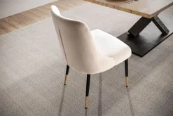 MID.YOU Essstuhl Samt beige Sale