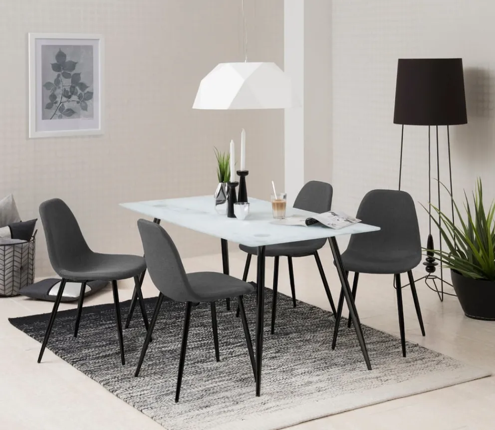 MID.YOU Essstuhl Wilma grau Discount
