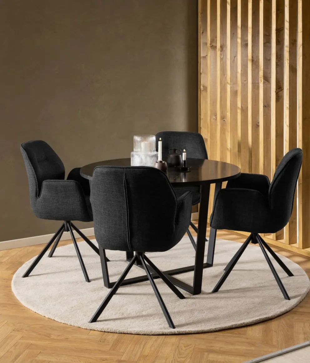 MID.YOU Esstisch Amble schwarz Hot