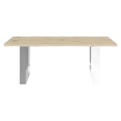 Edition Esstisch California Asteiche weiss geölt, Nr. 4 Outlet
