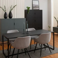 BYYU Esstisch Clipp schwarz New