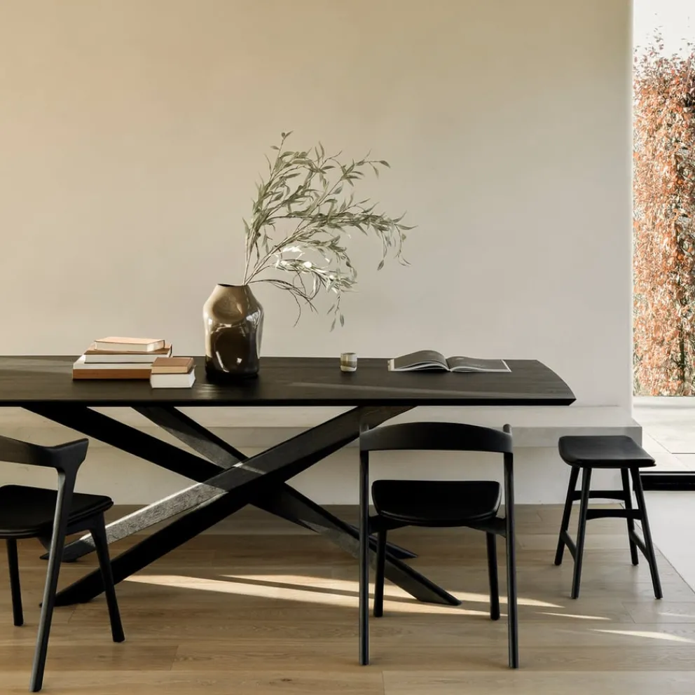 Ethnicraft Esstisch Mikado schwarz Outlet