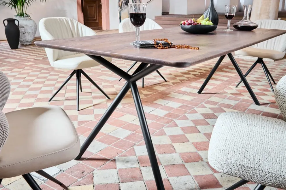 Dieter Knoll Esstisch Roxy eichefarbig Clearance
