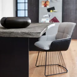 Janua Esstisch SK 01 Monolith silber Clearance